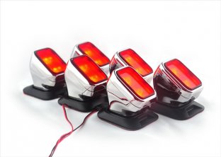 LED Car Brake Light/Lamp Three Curve Heads FY-AB005