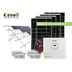 50kw Customized Grid Tied Solar Energy Power System Ground Mounted