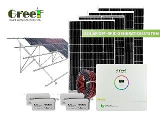 Quality 50kw Customized Grid Tied Solar Energy Power System Ground Mounted wholesale