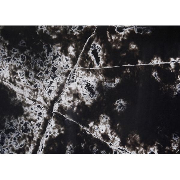 Quality Indoor Decoration Black Quartz Stone Anti Depigment 2.45 G/Cm3 Density wholesale