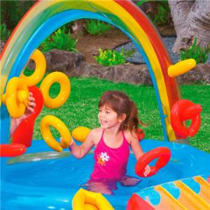 Rainbow Ring Inflatable Play Center