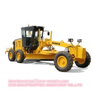 140HP Shantui SG14-3 Construction Motor Grader With Cummins Engine