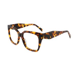 Customize Logo Oversized Frame Glasses Square Spectacle Optical