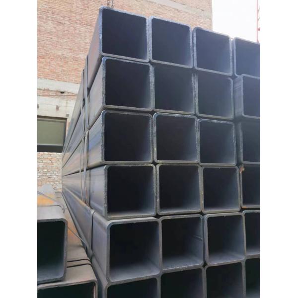 Black Iron Ms Rectangular Steel Channels U-Bar Galvanized Square Tube for Structural