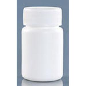 Tablet Plastic Medicine Bottles , Empty Capsule Bottles Powder Packaging 60g