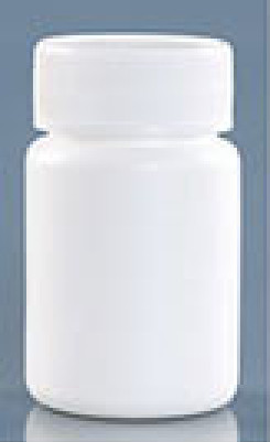 Quality Tablet Plastic Medicine Bottles , Empty Capsule Bottles Powder Packaging 60g wholesale