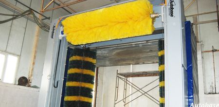 Automatic car wash machine