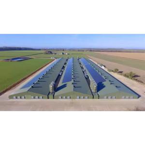 Commercial Prefabricated Steel Building Durable Easy Install For Broiler