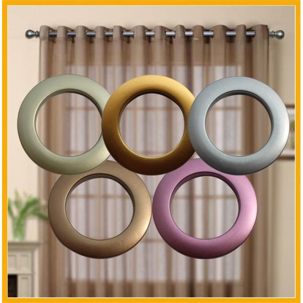 Fashion Prime ABS Plastic Custom Curtain Rings Circles Rod Accessories