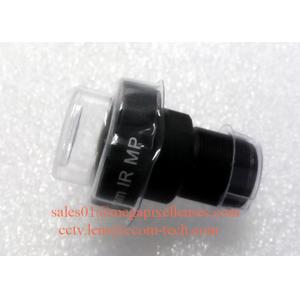 1/2.5" 1.58mm/1.6mm 5Megapixe M12 Mount 180degree IR Fisheye Lens, 5MP Panoramic