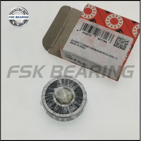 Both Sides Sealed 7200-B-XL-2RS-TVP 7200B Single Row Angular Contact Ball Bearing ID 10mm
