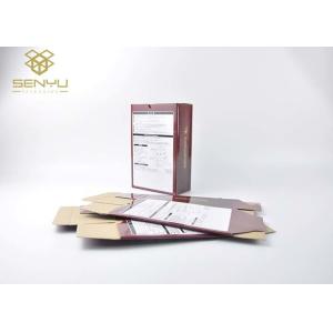 Folding Pantone Color Custom Printed Corrugated Boxes with Glossy Lamination