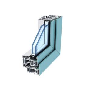 China Anodized Aluminum Door Extrusions / Double Layer Tempered Glass Aluminum Structural Framing on sale