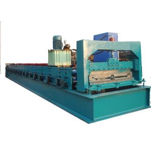 High Speed Step Tile Roll Forming Machine / Tiles Making Machine With 19 Rollers