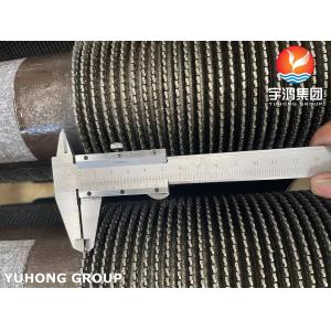 Serrated Spiral HF Welding Fin Tubes ASTM A335 P9 For Heat Exchangers