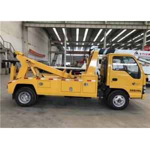 5 Speed Forward With 1 Reverse 4x2 Drive Tow Truck Wrecker 21m Wire Rope