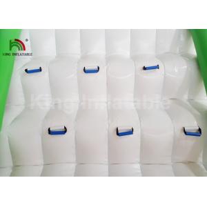 Custom Outdoor 5 x 2.5 x 2.5m PVC Inflatable sea Floating Slide For Kids