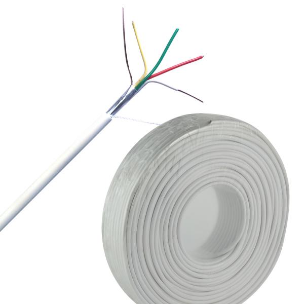 Quality 2 Cores Unshielded Stranded 22x0.22mm2 TCCAM Conductor LSF Insulation and Jacket CPR Eca Alarm Cable wholesale