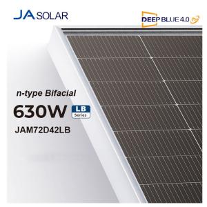 22.5% Panel Efficiency JA N Type Solar Roof 635W 630W 625W 620W Mono Solar