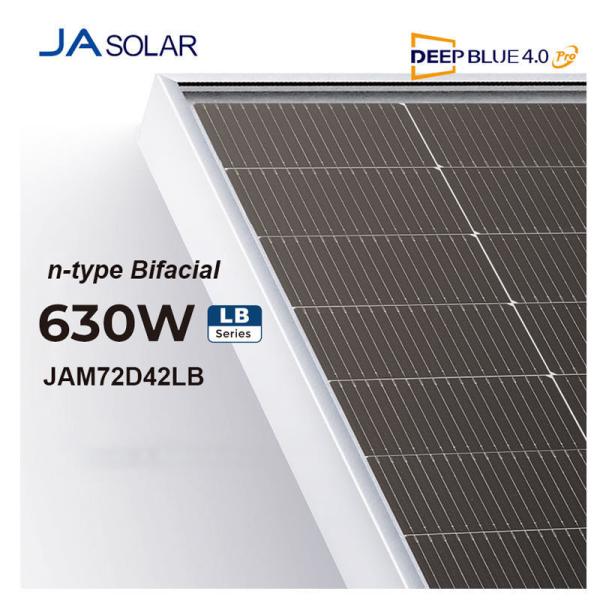 JA Solar 620 Watts N-type Bifacial Solar Panels Best Choice for Solar Energy