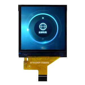 Cheap IPS TFT LCD 1.54 Inch Square Display 240*240 Dots Resolution SPI Interface for sale