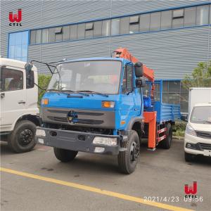 China Euro Folding Truck Mounted Hydraulic Crane 4x2 Loading on sale