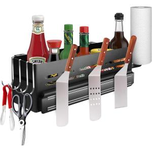 Cheap Blackstone Griddle Caddy The Ultimate Storage Solution for BBQ Tools and Condiments for sale