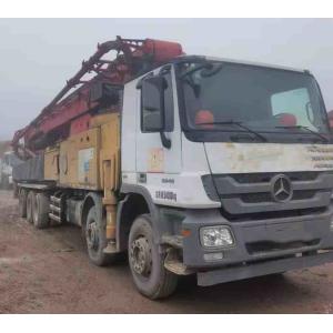 Sany 66M Used Concrete Pump With Mercedes Chassis Model 2017