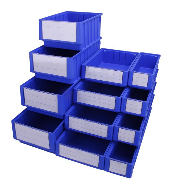 Customized Logo Heavy Duty Warehouse Bolt Parts Bin Tool Storage Bin Stackable