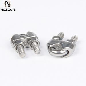 Customized Support OEM M6 Stainless Steel Wire Rope Cable Clip Clamp U Bolt