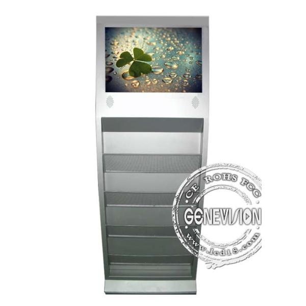 22 Inch Free Standing Floor LCD Display Panel with Scrolling Marquee