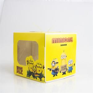 Recyclable Cupcake Packaging Boxes Custom Logo Handling Animated