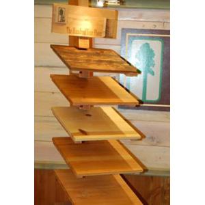 Cheap 4 pocket non-foldable black newspaper display wire rack for sale