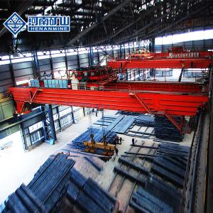 Wide Span 5~20tons Double Girder Magnet Overhead Crane for Steel Mill plant