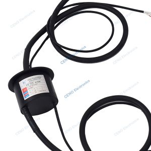 Electric Power Slip Ring with 16A and 3A current for Industry Robot Arm