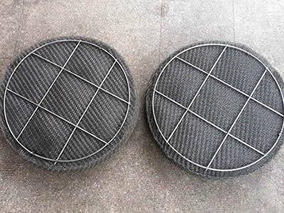 Demister Pad Stainless Steel Wire Mesh Panels Oil Filter Mesh Pad Mist Eliminator For Filter