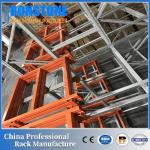 Immediate Access And Visibility Push Back Rack System With Picking And Loading