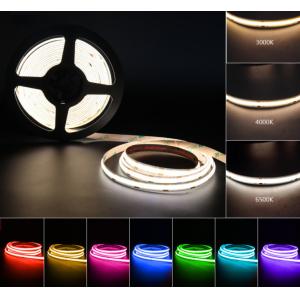 Smart Color Changing 24V COB RGBW LED Strip 10mm Waterproof 2700K-6500K
