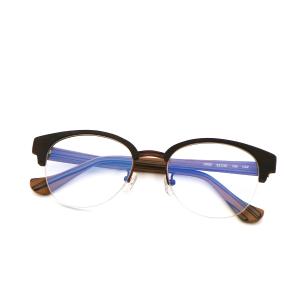 Handmade Retro Wood Grain Acetate Optical Glasses Frame MR H002
