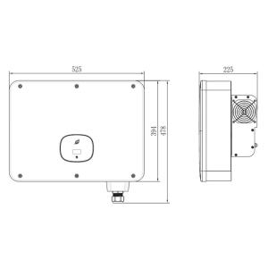 Factory Wholesale Growatt Inverter Mid 15ktl3-x On Grid Three Phase Solar
