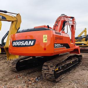 Doosan DH220-9 Used Hydraulic Excavator Middle Size 115kw Rated Power Original