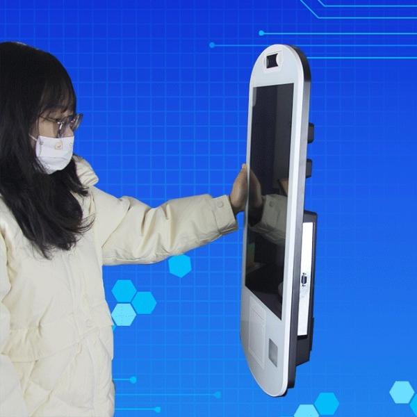 21.5" Self Service Touch Screen Payment Kiosk with Printer and Scanner for