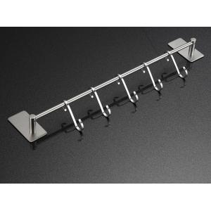 Custom Towel Hanger Hook Wall Rail Stainless Steel Kitchen Rail Hook Removable 5