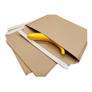 Biodegradable 6x6 Inch Rigid Mailer Envelopes With Easy Tear Lips