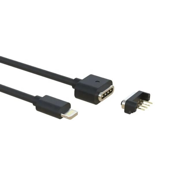 Quality Original Certified 4 Pin Fast Charging Magnetic Connector To lightning Speed Data Transfer Charger Cable Charging Suitable For Iphone Devices wholesale