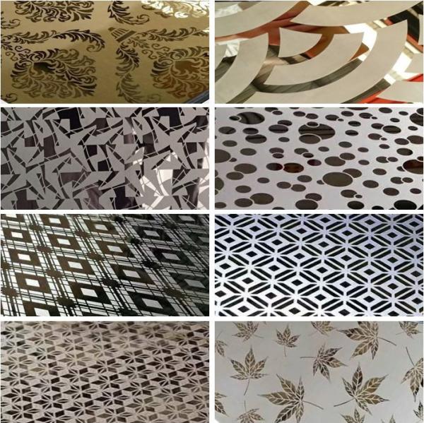 custom perforated sheet metal 304 201 stainless steel sheet colour finish
