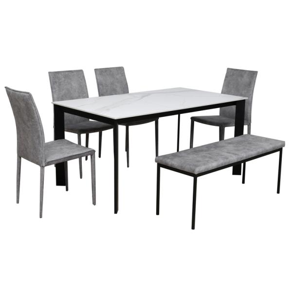 Contemporary Bespoke 1500mm Dining Table DT-1017 With Ceramic Top RTA furniture
