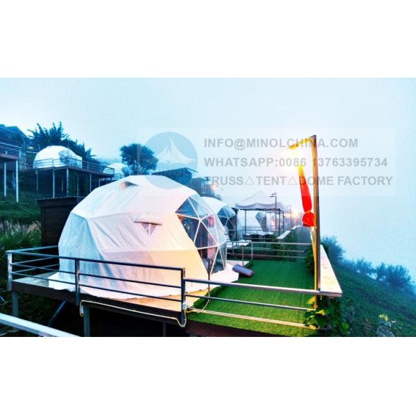 Quality Winter Dome With Transparent PVC Waterproof Dome Tent Glamping Geodesic wholesale