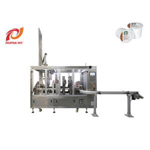 High Capacity Cup Coffee Capsule Filling Sealing Machine