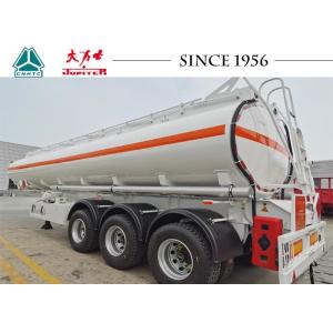 China 40M3 3 Axle 6 Compartment Q345B Carbon Steel Fuel Tanker Trailer on sale